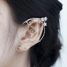 Load image into Gallery viewer, Elven Ear, Elf Ear Cuff, Handmade Clip-on Earring Elven Cuff Wrap Earring for Women and Girls, Elven Ear Cuff Elvish Earring Elf Ear