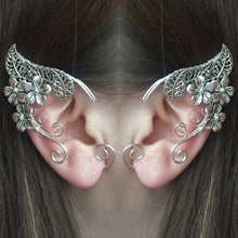 Load image into Gallery viewer, Elven Ears, Earcuffs, Elf Ears,Elven Ear Cuff, Elf Ear Cuff, Cosplay Fantasy Decoration for Ears Elven Ear Ear Cuff Elvish Earring Elf Ear