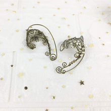 Load image into Gallery viewer, Elven Ears, Earcuffs, Elf Ears,Elven Ear Cuff, Elf Ear Cuff, Cosplay Fantasy Decoration for Ears Elven Ear Ear Cuff Elvish Earring Elf Ear