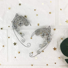 Load image into Gallery viewer, Elven Ears, Earcuffs, Elf Ears,Elven Ear Cuff, Elf Ear Cuff, Cosplay Fantasy Decoration for Ears Elven Ear Ear Cuff Elvish Earring Elf Ear