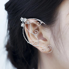 Load image into Gallery viewer, Elven Ear, Elf Ear Cuff, Handmade Clip-on Earring Elven Cuff Wrap Earring for Women and Girls, Elven Ear Cuff Elvish Earring Elf Ear
