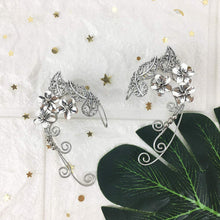 Load image into Gallery viewer, Elven Ears, Earcuffs, Elf Ears,Elven Ear Cuff, Elf Ear Cuff, Cosplay Fantasy Decoration for Ears Elven Ear Ear Cuff Elvish Earring Elf Ear
